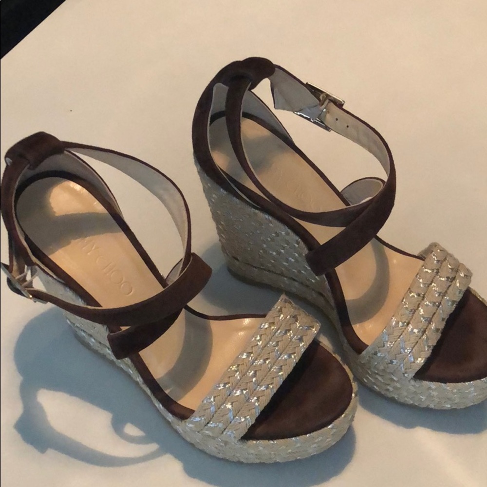 Jimmy Choo Portia Wedge Sandal
